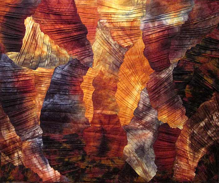 Twisting Canyons 1 by Donna Radner